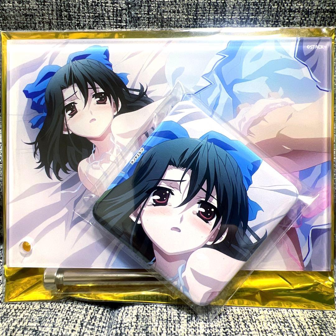 SchoolDays 清浦刹那　スクエア缶バッジ　アクリルアート　セット