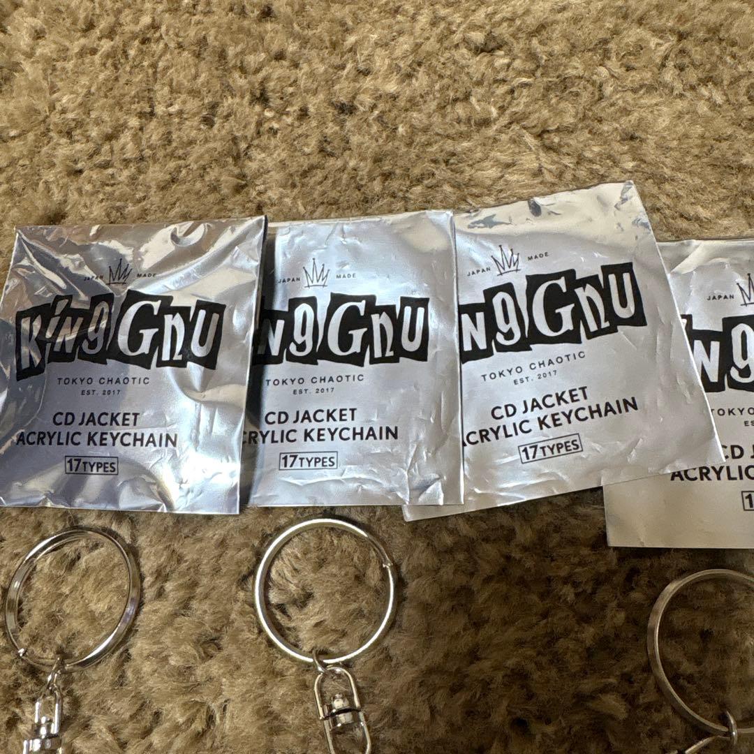 KingGnu CDジャケット アクリルキーホルダー 9種類