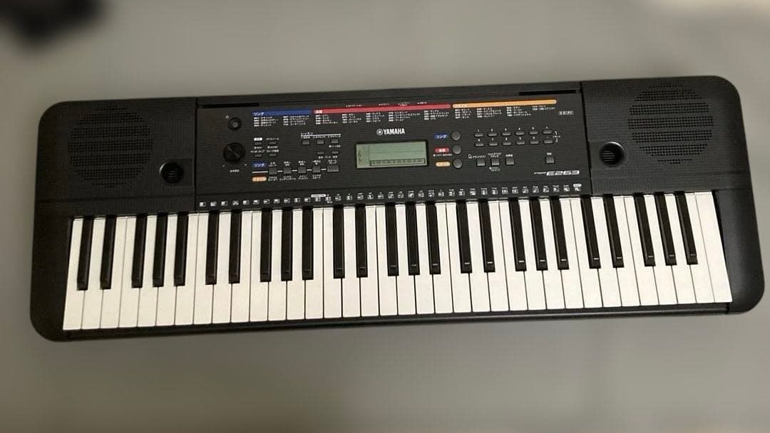 美品 Yamaha 電子キーボード 61鍵 PSR-E263