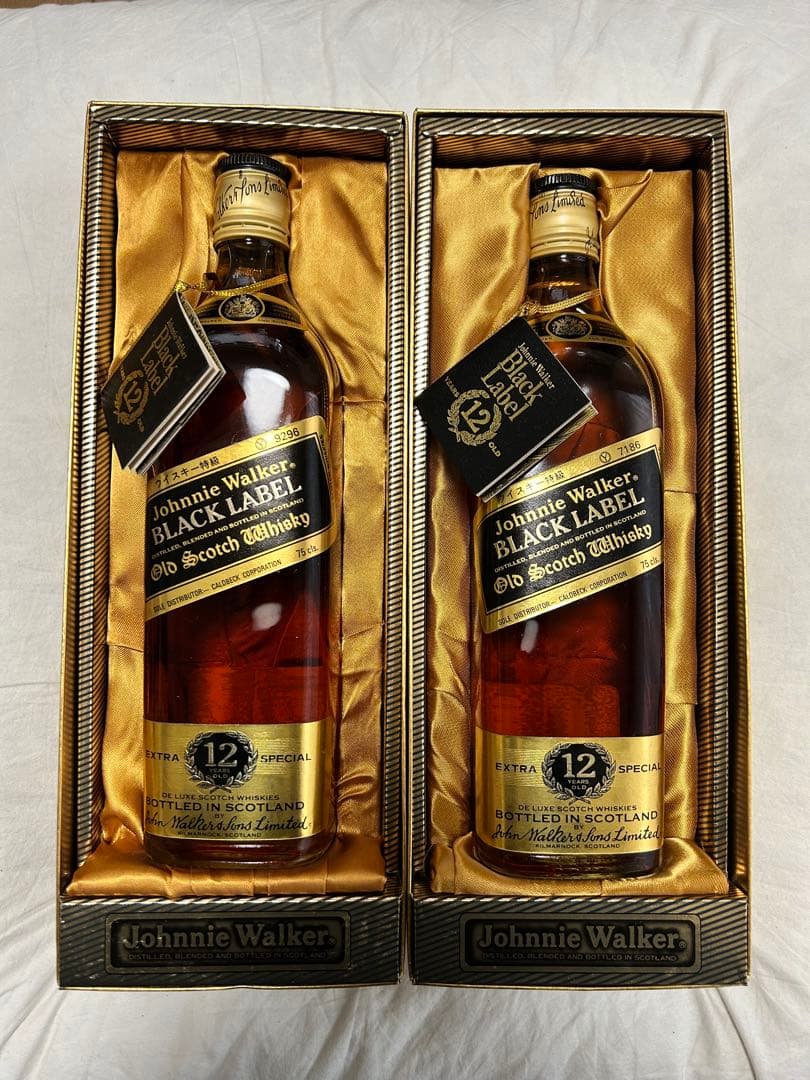 Johnnie Walker BLACK LABEL 12years 2本セット