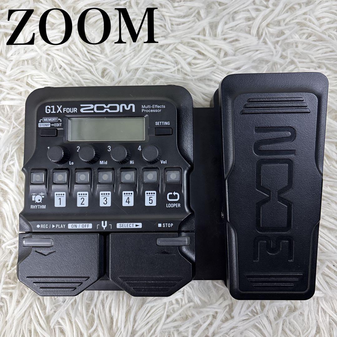 美品✨　ZOOM G1X FOUR ズーム ギター マルチエフェクター