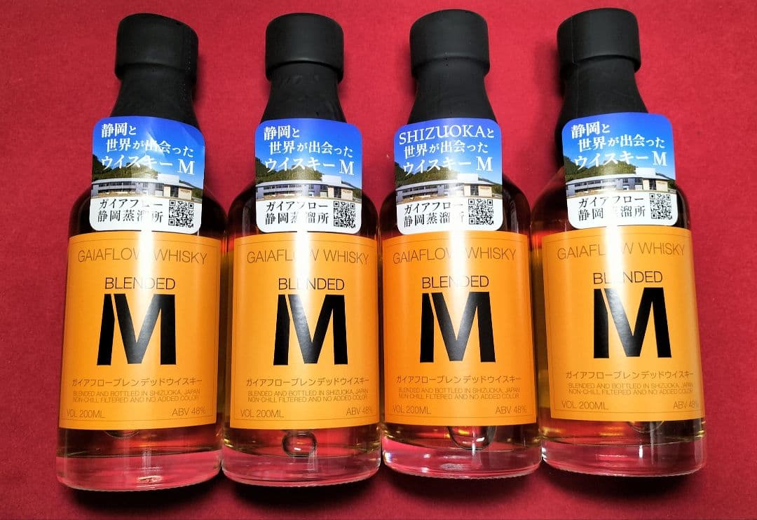 4本 ガイアフローブレンデッドウイスキーM 200ml