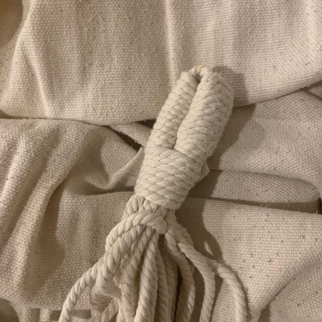 CAPTAIN STAG　自立式　ハンモック ホワイト　セット　室内使用　収納袋