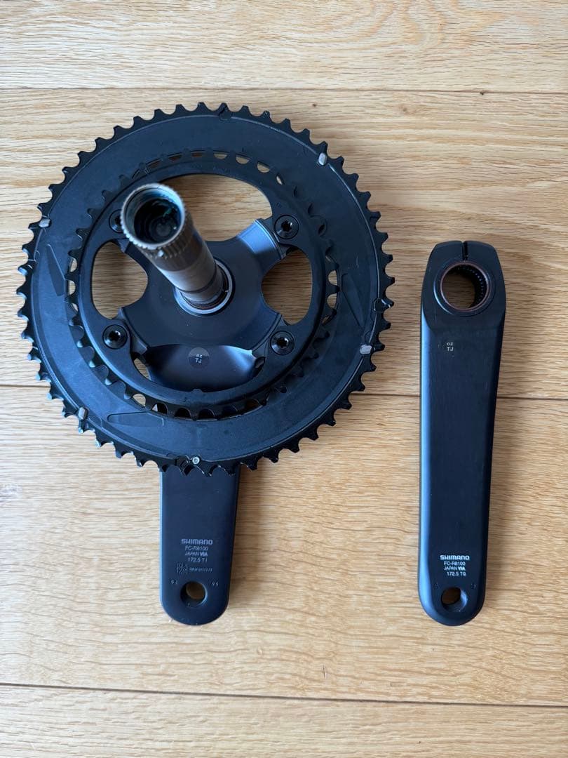 パーツ SHIMANO FC-R8100 ULTEGRA 172.5mm 52-36T