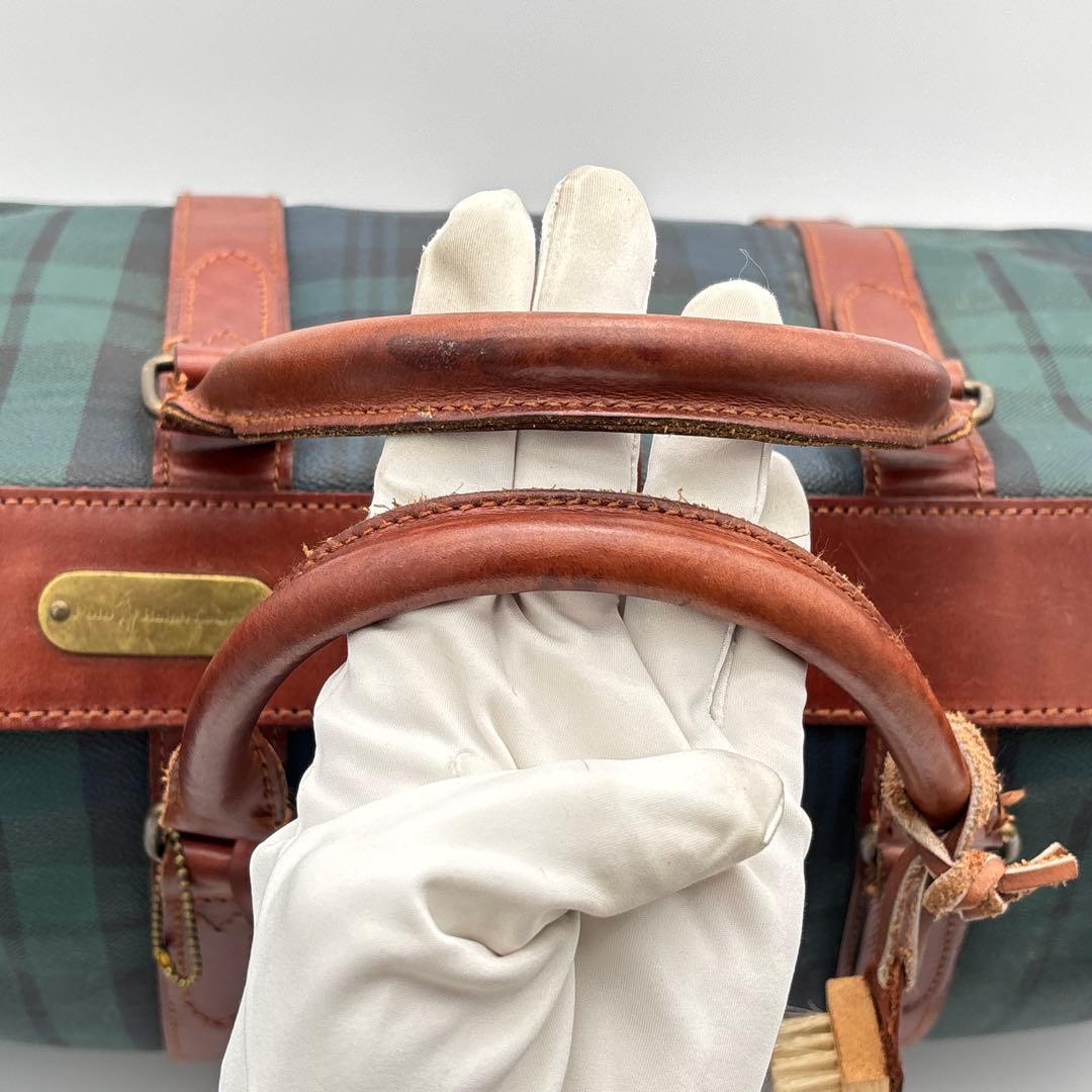 【希少・備品完備】ポロラルフローレン ブラシ 南京錠 大容量 ボストンバッグ