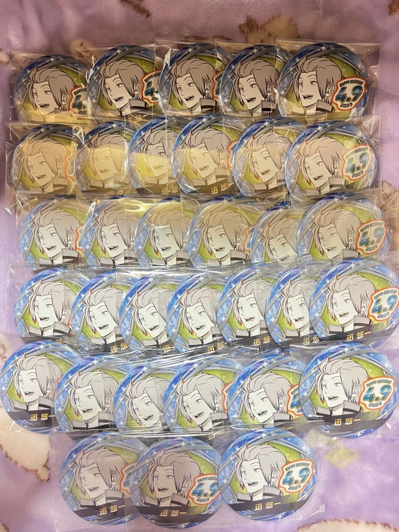 バースデー缶バッジ　2023 ワールドトリガー 迅悠一　33点セット