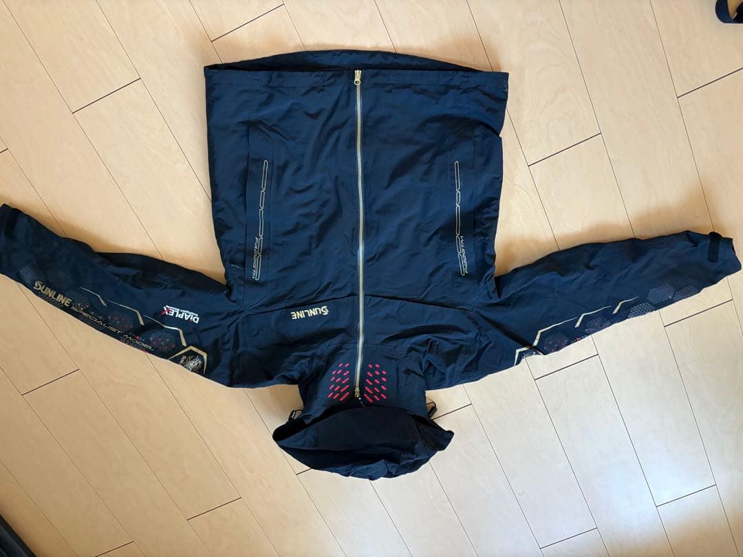 サンライン DIAPLEX レインスーツSUW-1903 サイズＬ