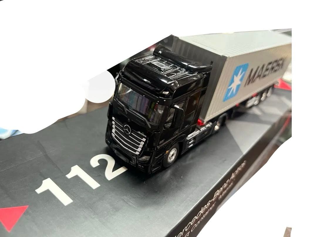 【MINI GT】MercedesBenz actros 40ftコンテナ