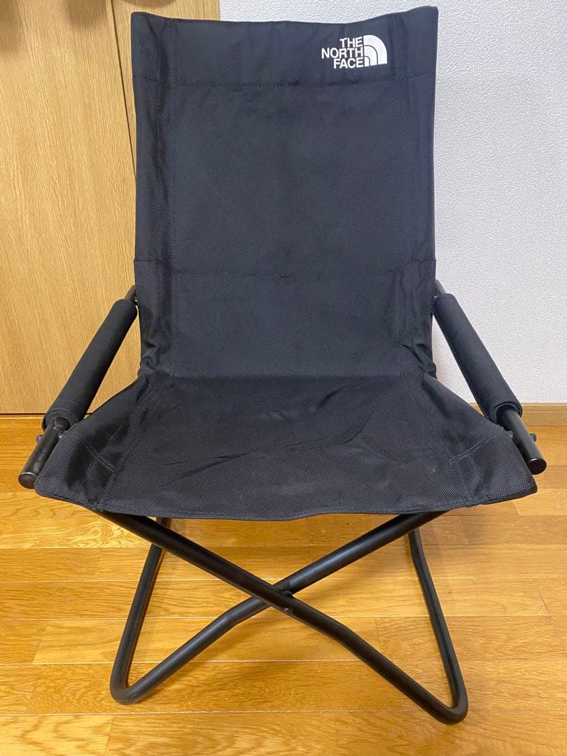 ノースフェイス　TNFキャンプチェア　ブラック　美品　専用箱付き