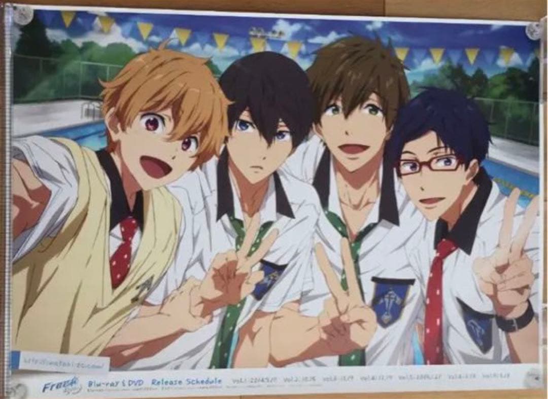 Free! eternal summer ポスター 非売品 岩鳶 七瀬遥 橘真琴