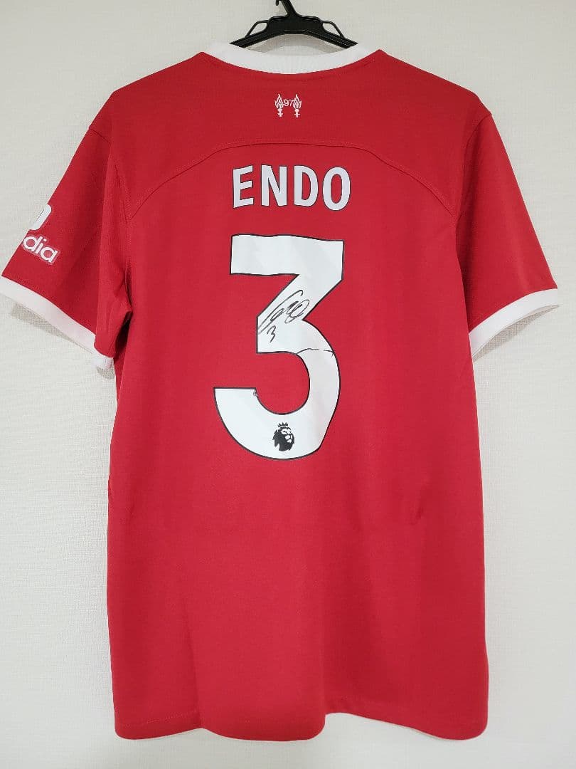 リヴァプール 遠藤航 サイン ユニフォーム 正規 証明書 サッカー 日本代表