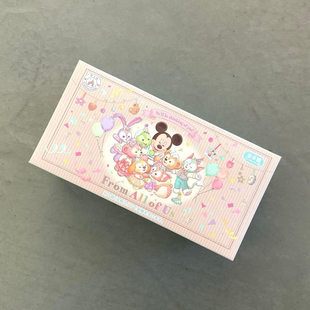 【新品未使用】開封済　ディズニーシー限定　ダッフィー＆フレンズ ピンバッジ8種