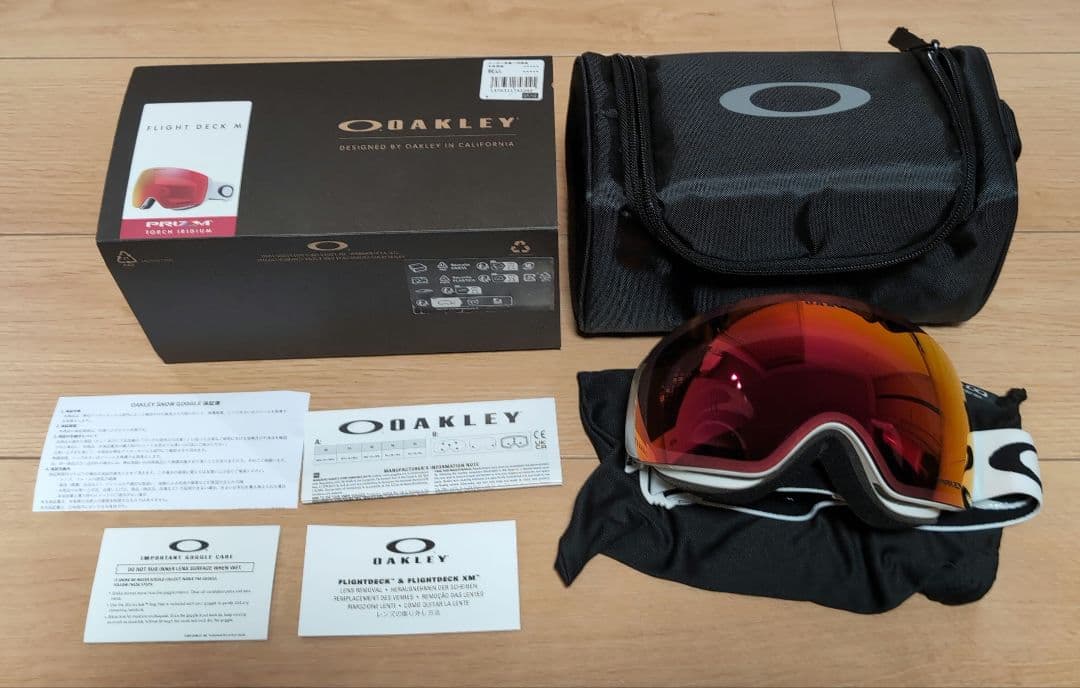 【新品未使用】OAKLEY Prizm ゴーグル　FLIGHT DECK M