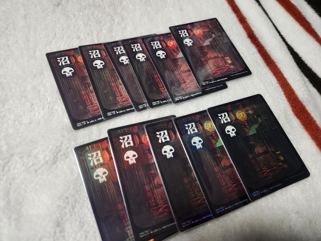 MTG☆浮世絵土地☆10種☆foil nonfoil込み80枚