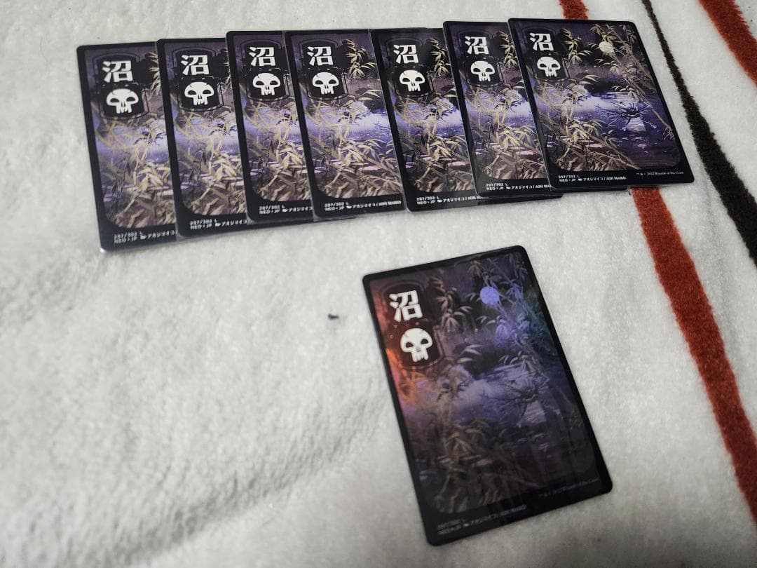 MTG☆浮世絵土地☆10種☆foil nonfoil込み80枚