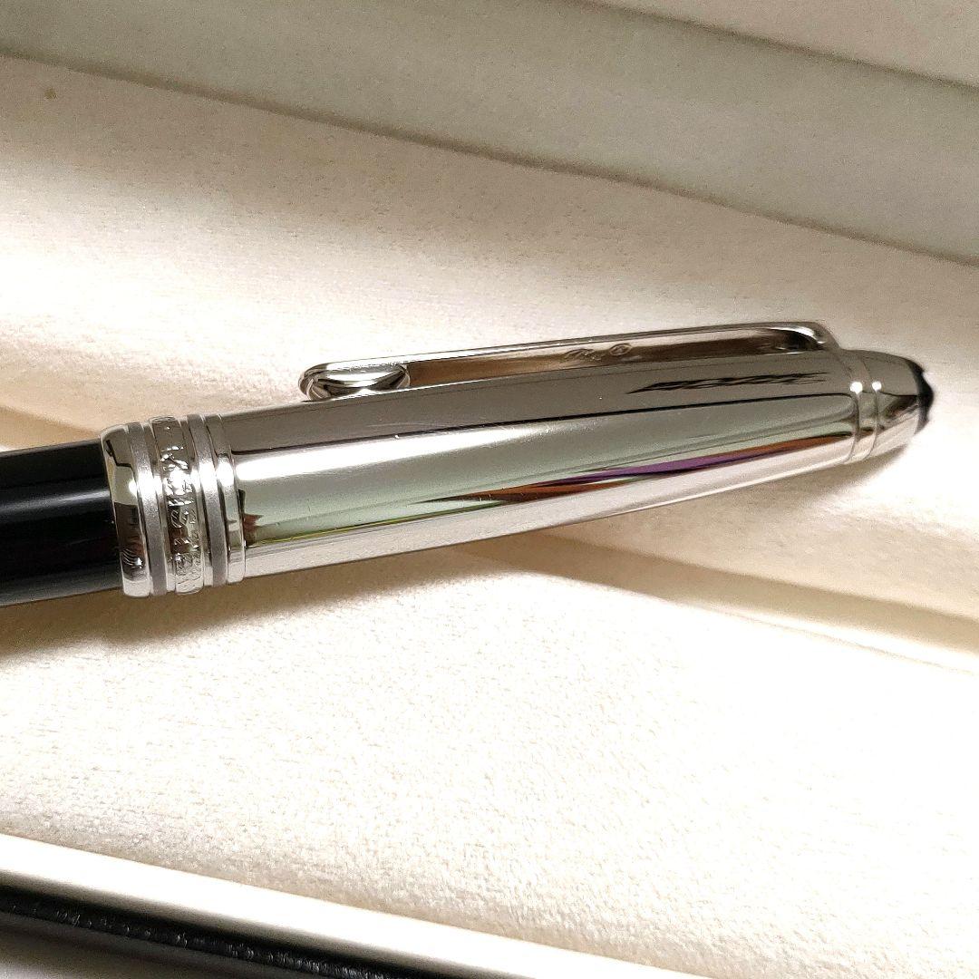 モンブラン マイスターシュテュック ドゥエ ステンレススチール　ボールペン