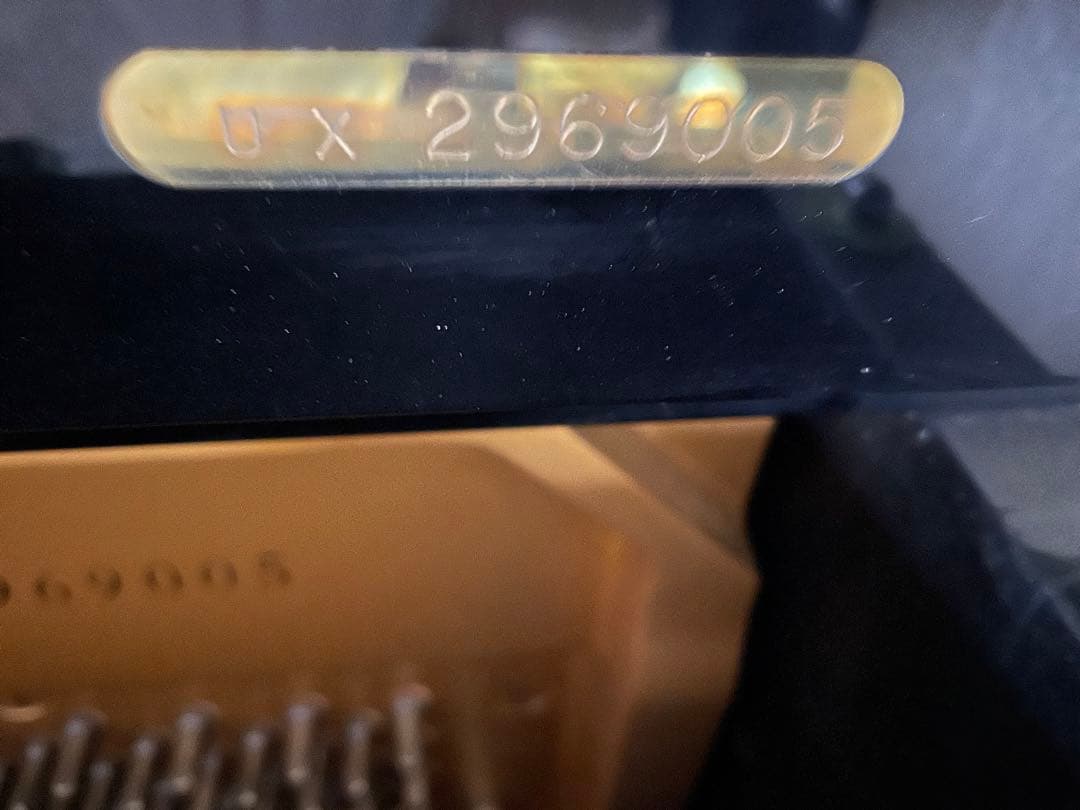 希少レア品YAMAHAピアノ品番UX