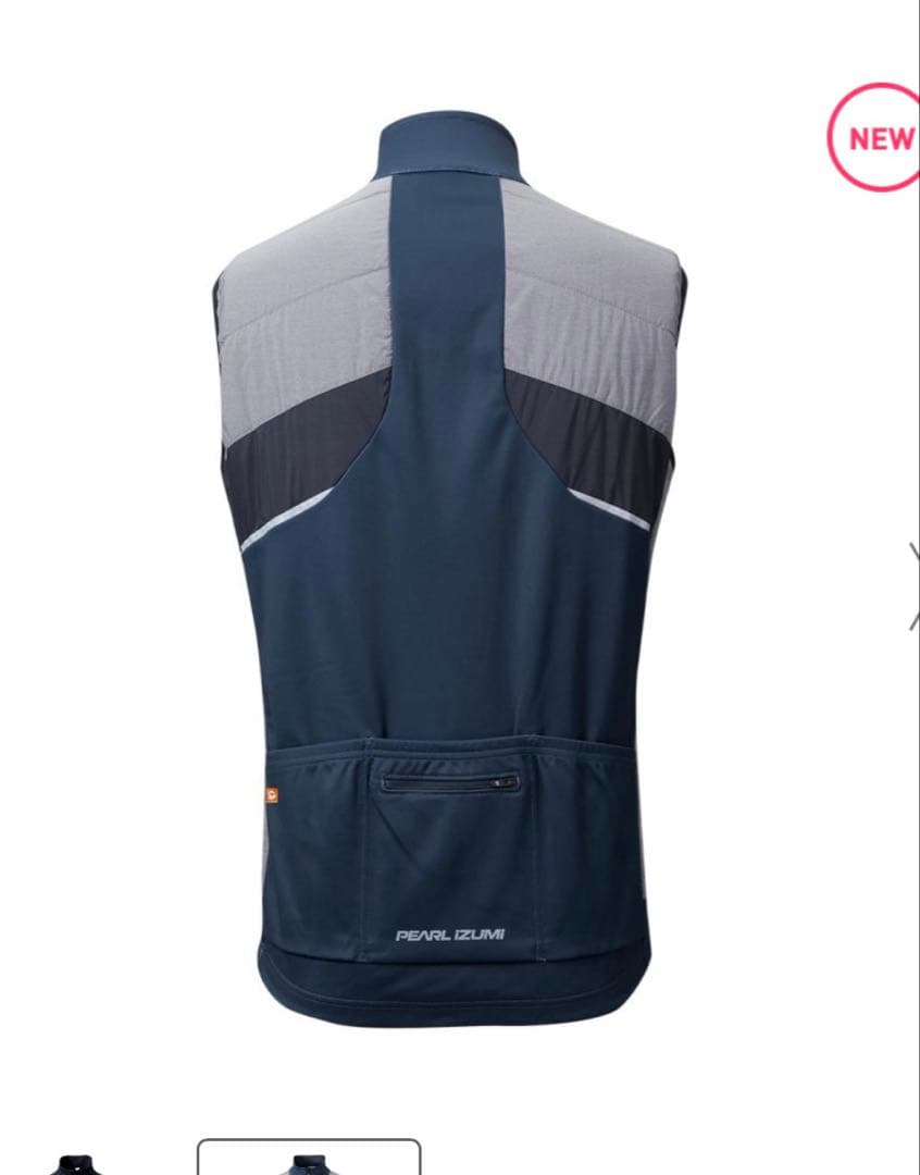 新品　パールイズミ　キルト ベスト　ストーム