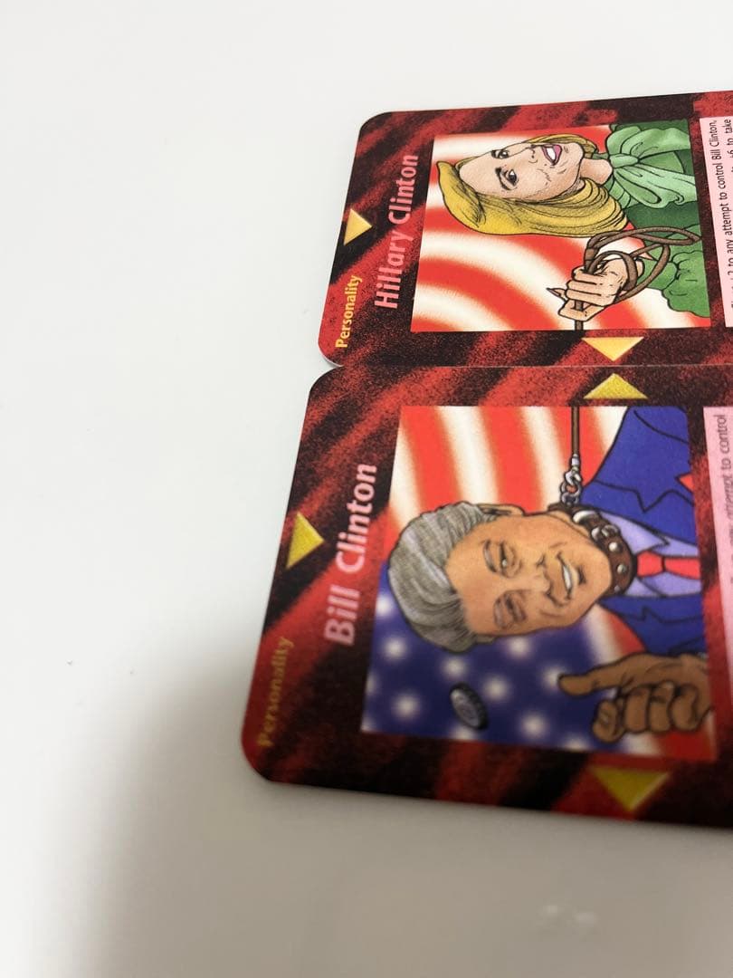 イルミナティカードBillClinton、HillaryClintonフリーメイ