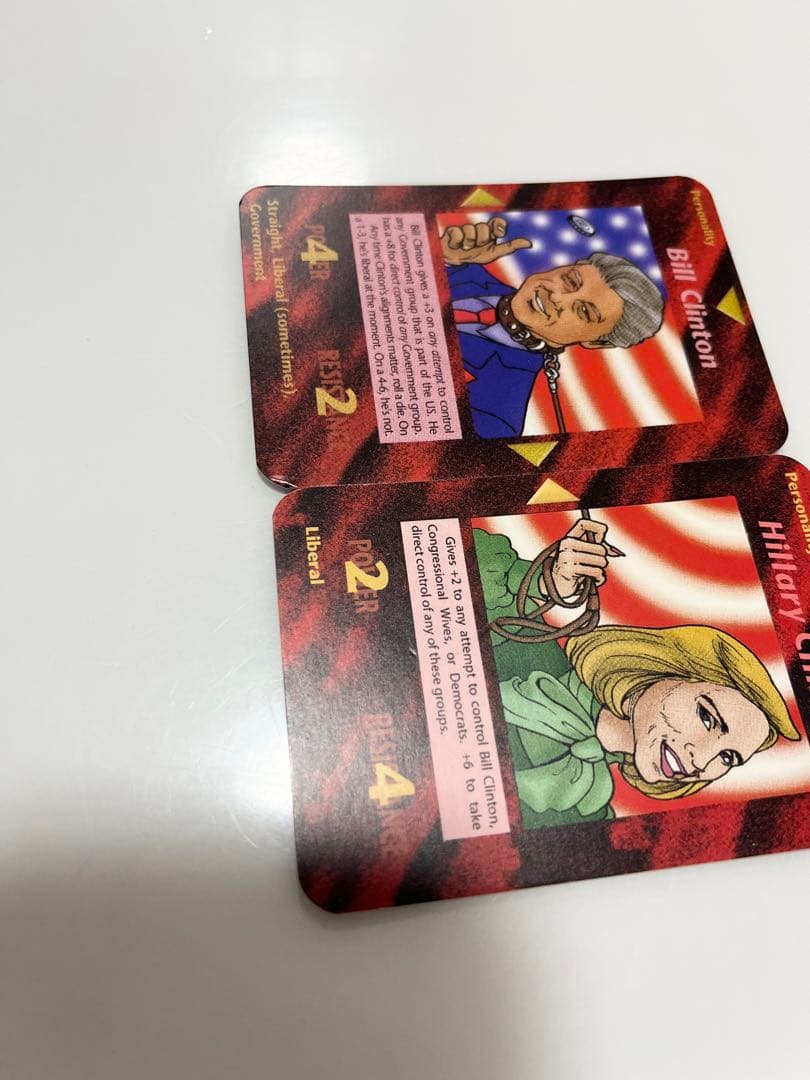 イルミナティカードBillClinton、HillaryClintonフリーメイ