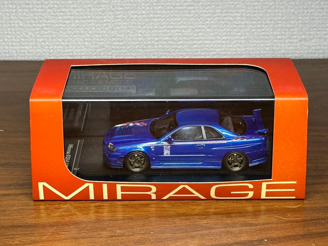 fw15専用 HPI 1/43 スカイライン GT-R R34 R-tune