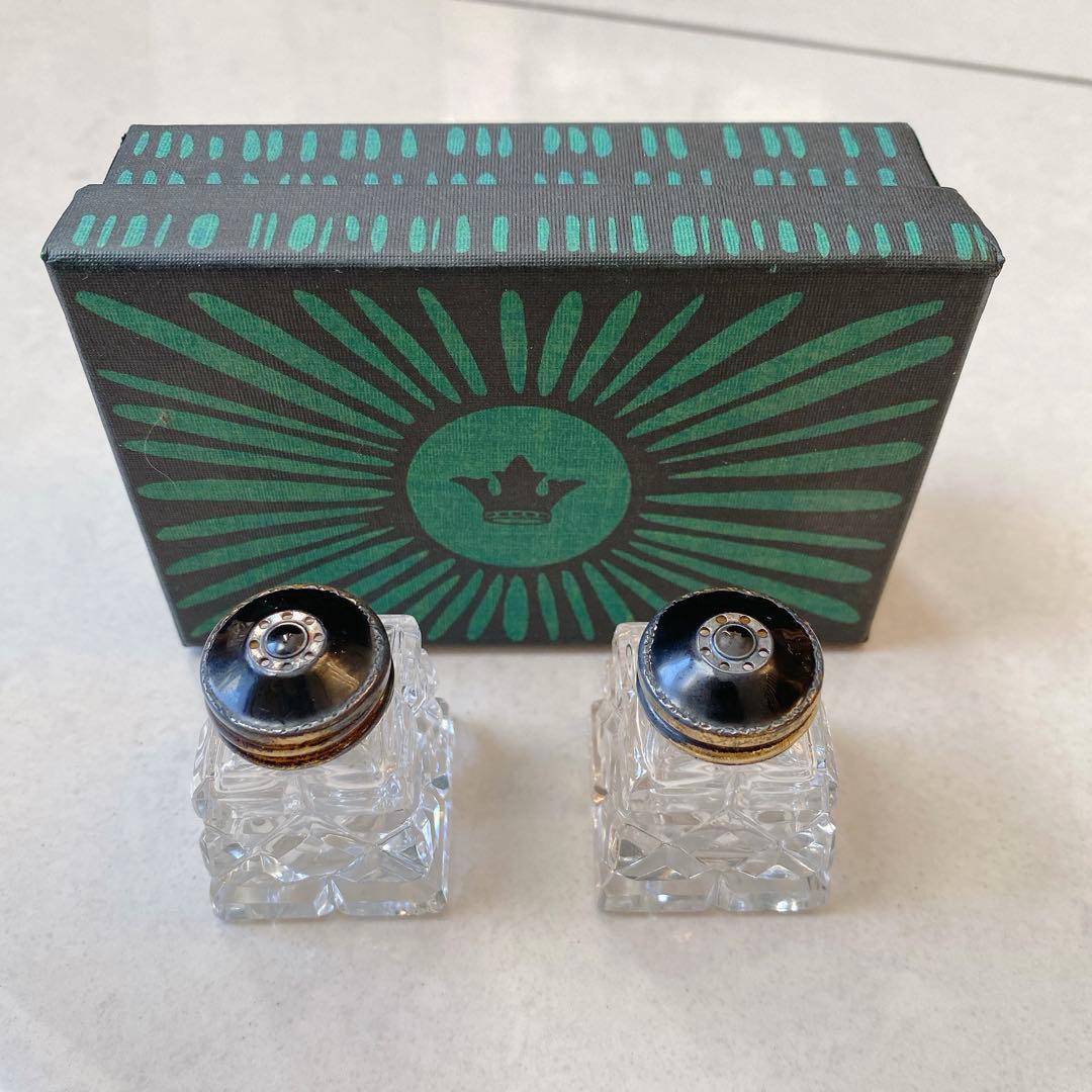 Sterling クリスタル　ソルト&ペッパー　英国　イギリス製