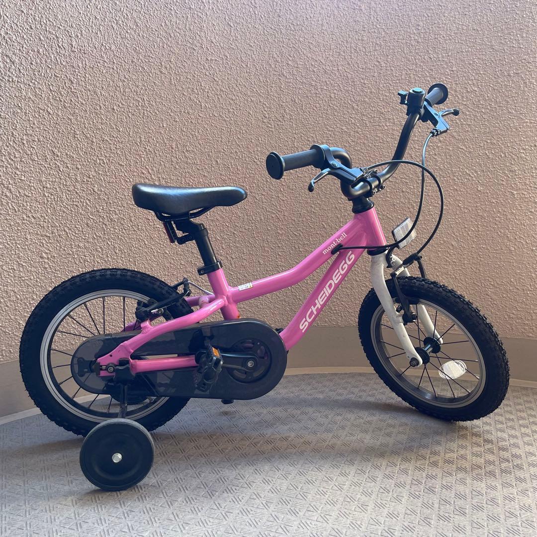14インチ 子供用 自転車 ピンク シャイデック モンベル montbell