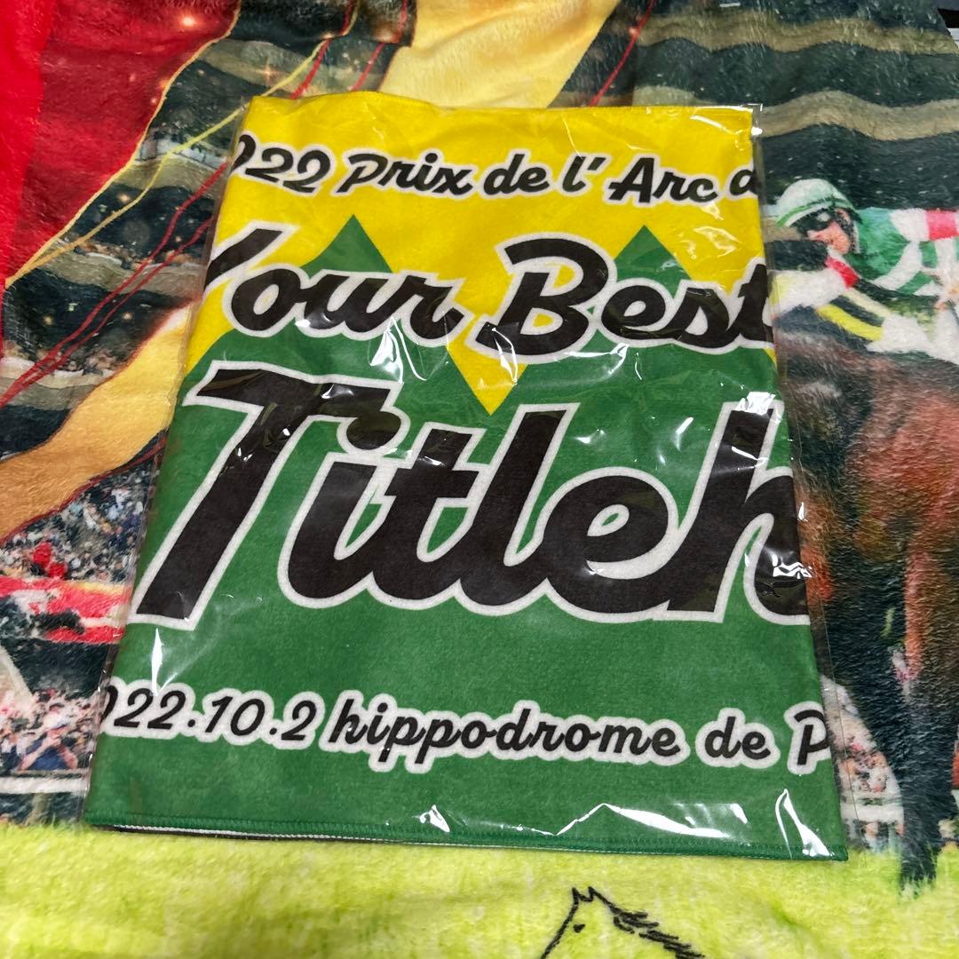 タイトルホルダー　凱旋門賞　フェイスタオル