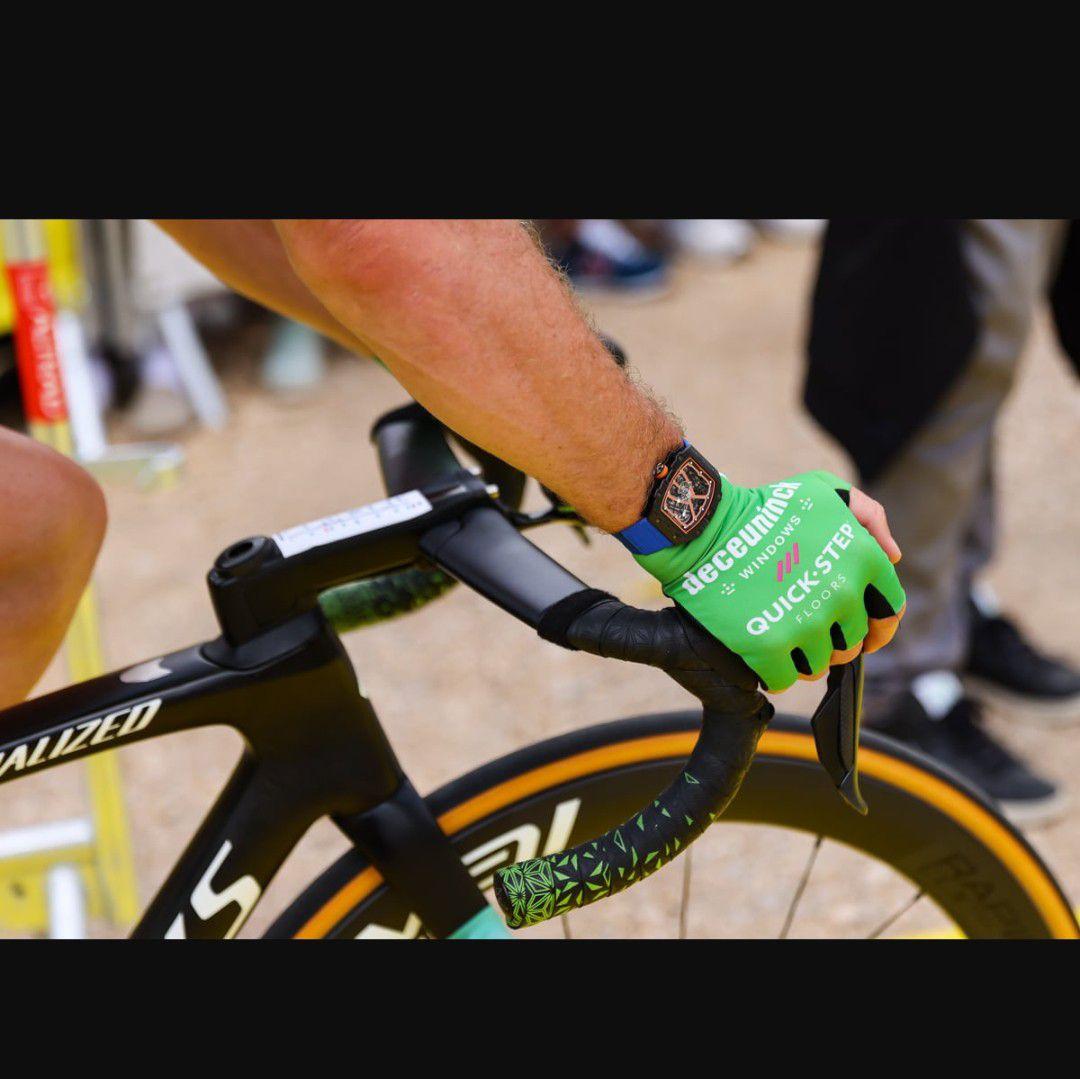 支給品　deceuninckQuickStep　ツールドフランス　マイヨヴェール