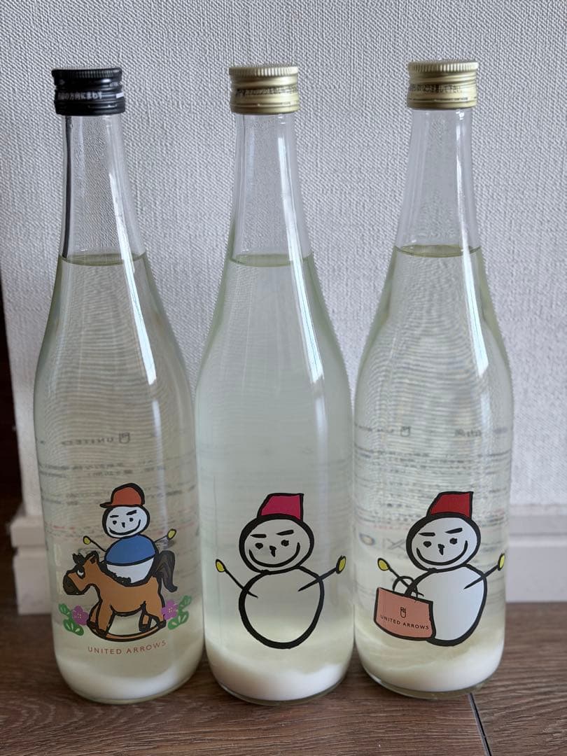 仙禽雪だるまコンプリート3種 セット(雪だるま、UA雪だるま、2026UAうま)