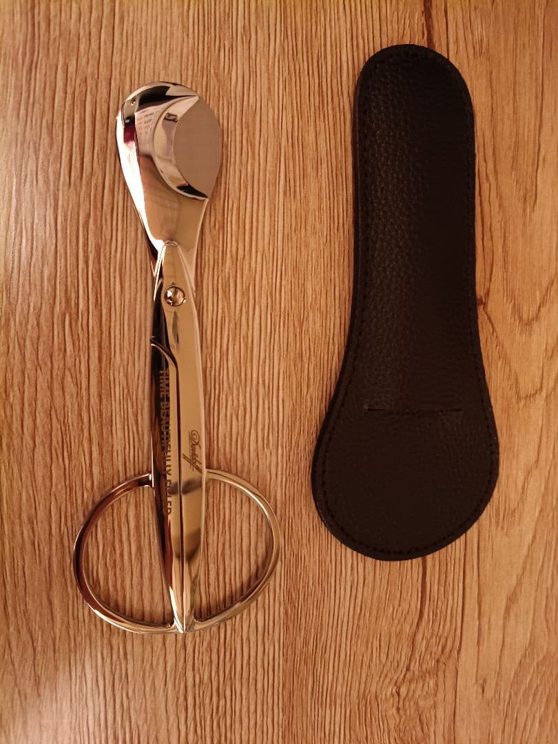 Davidoff ダビドフ シガーシザー シガーカッター　 専用ケース付き