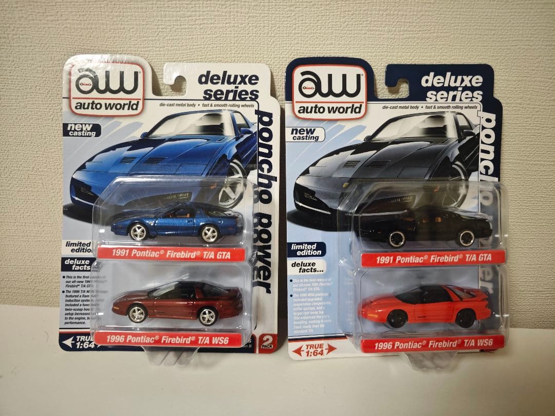 Auto World ポンティアック　ファイアバード　　トランザム　2セット