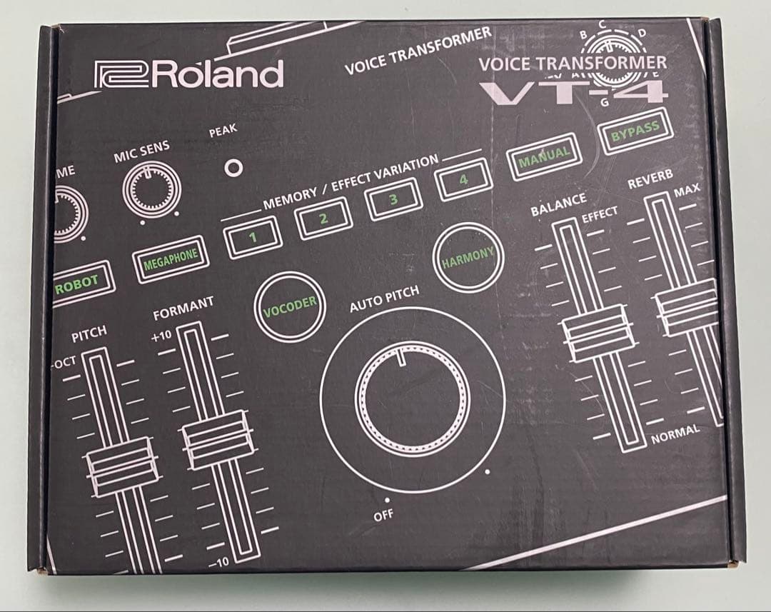 Roland VT-4 ボイストランスフォーマー ボーカルエフェクター