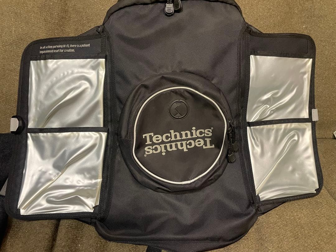 【激レア ヴィンテージ】未使用 technics テクニクス　バッグ リュック