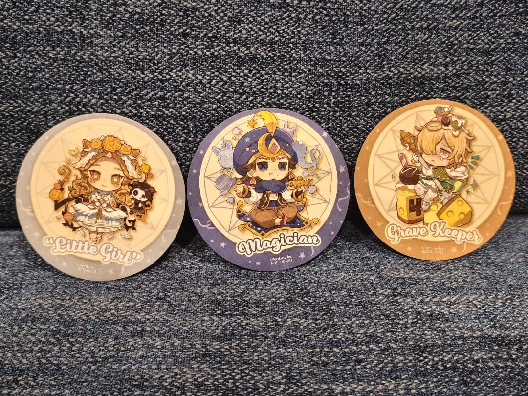 第五人格 スイパラ 4周年 少女 マジシャン 墓守 コースター