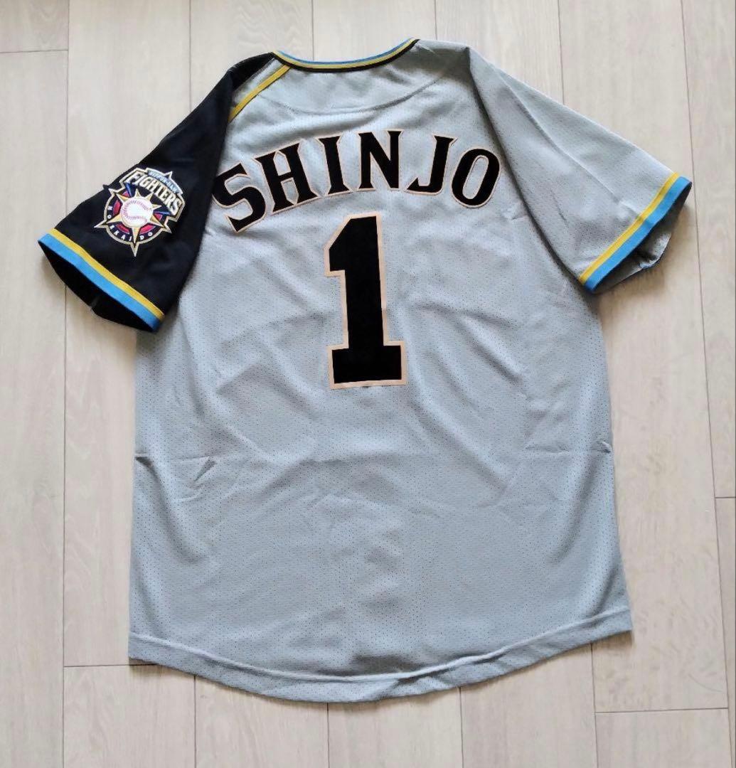 【当時物】北海道日本ハムファイターズ⭐️1 新庄⭐️ビジター⭐️ユニフォーム⭐️Sサイズ