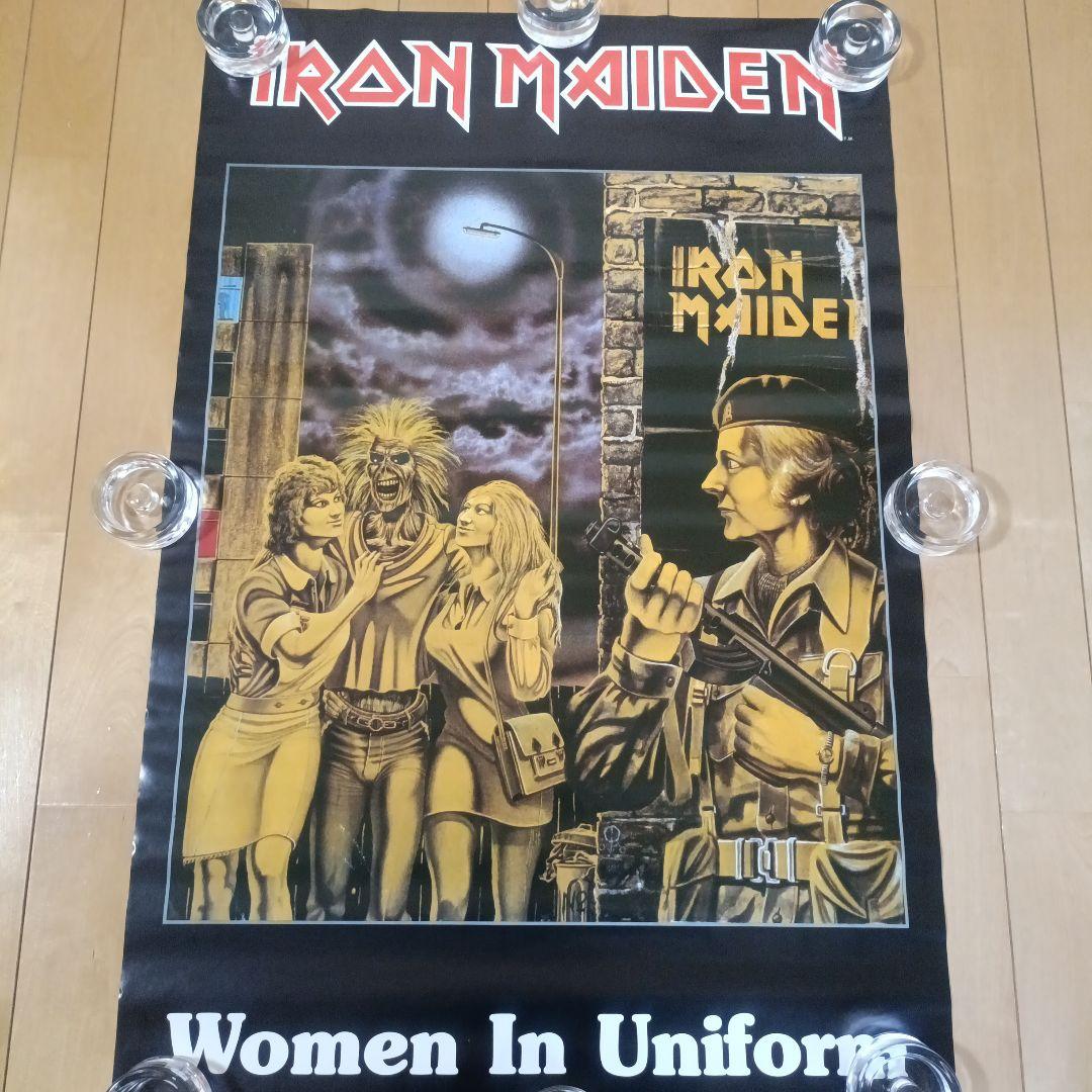 IRON MAIDEN “Women In Uniform” 1980 ポスター