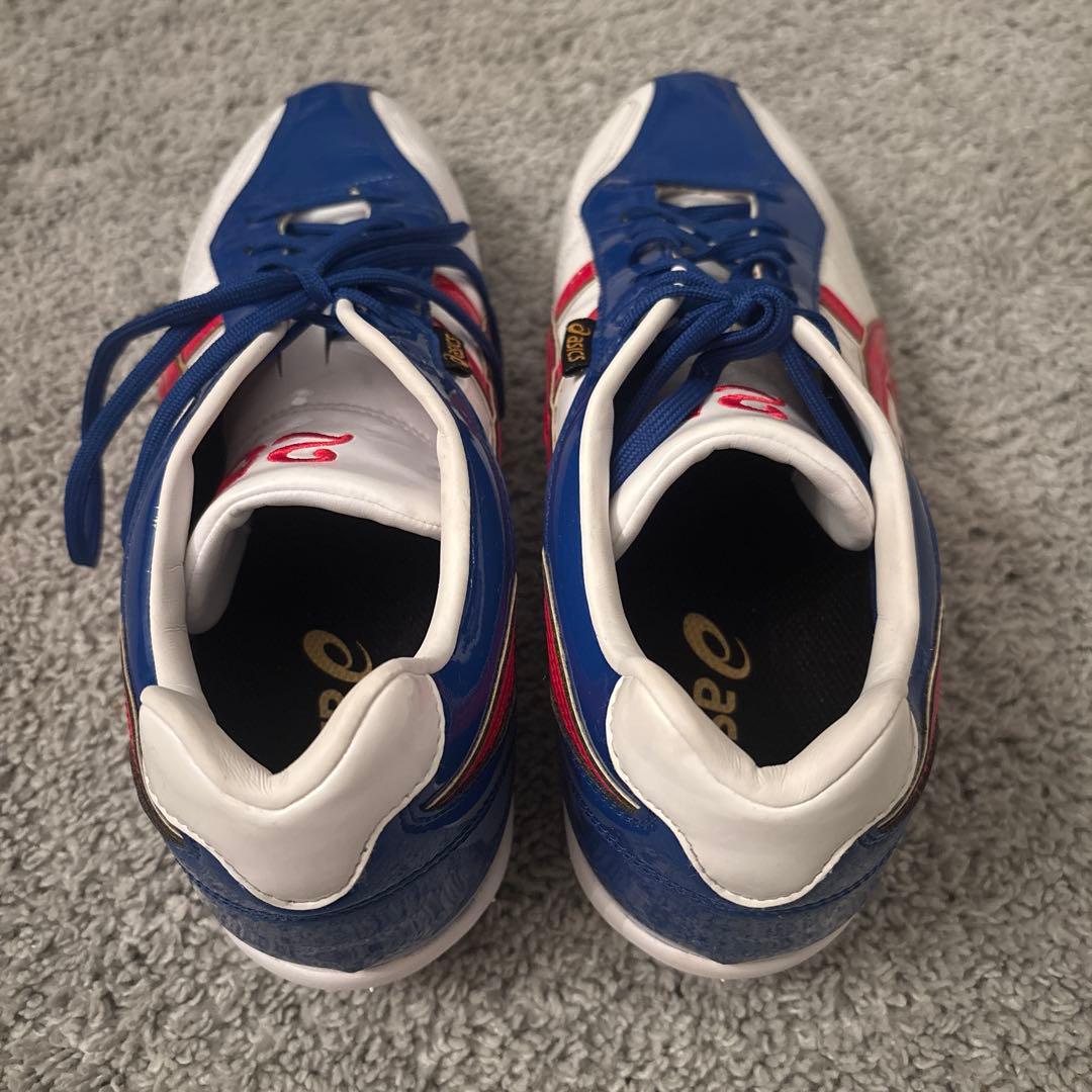 最終値下げ☆美品☆アシックス　野球スパイク　オーダー