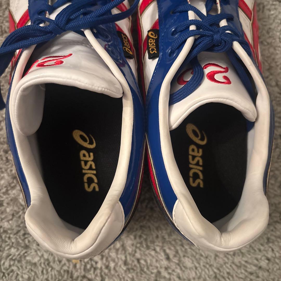 最終値下げ☆美品☆アシックス　野球スパイク　オーダー