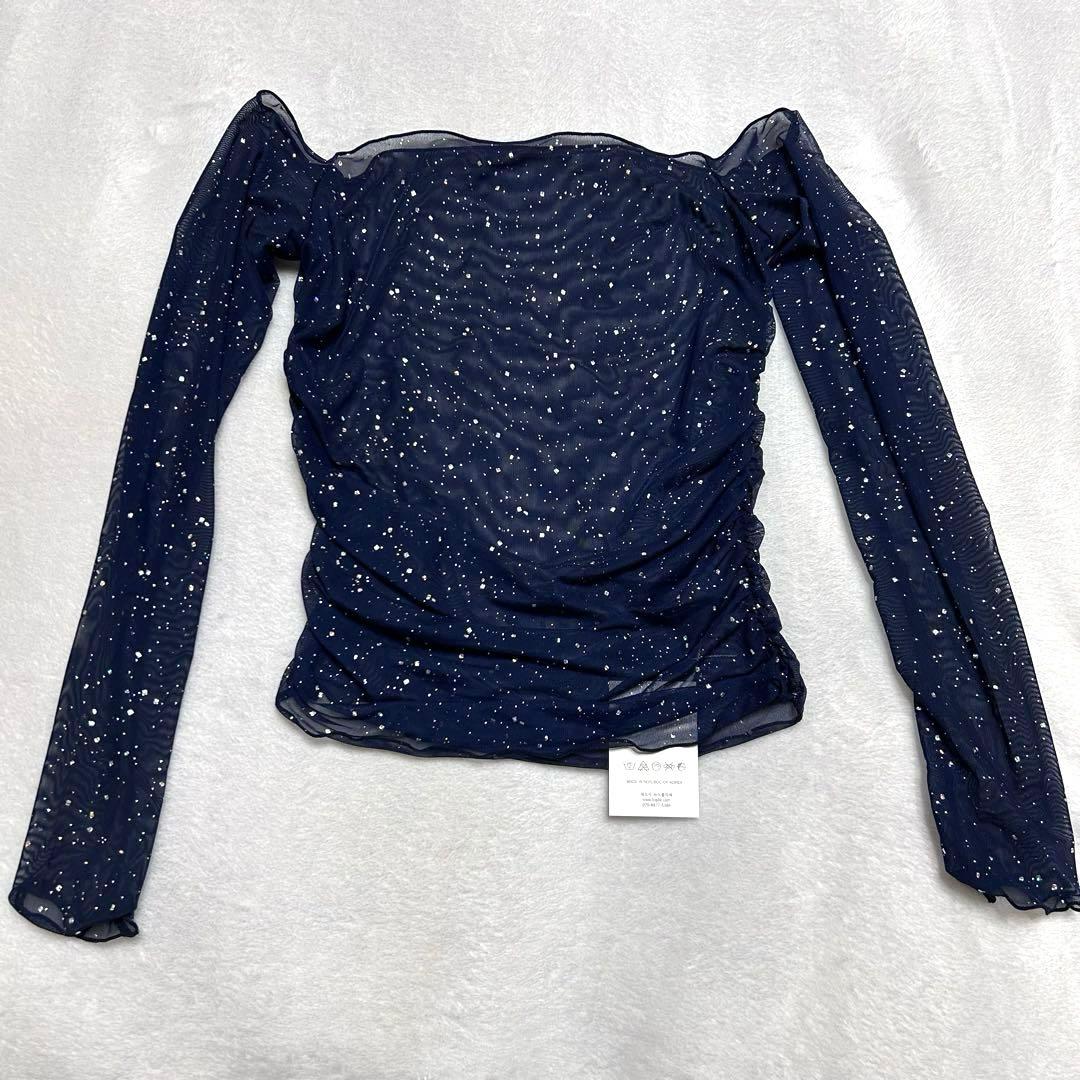 BYPLIE グリッター　トップス　バレエ