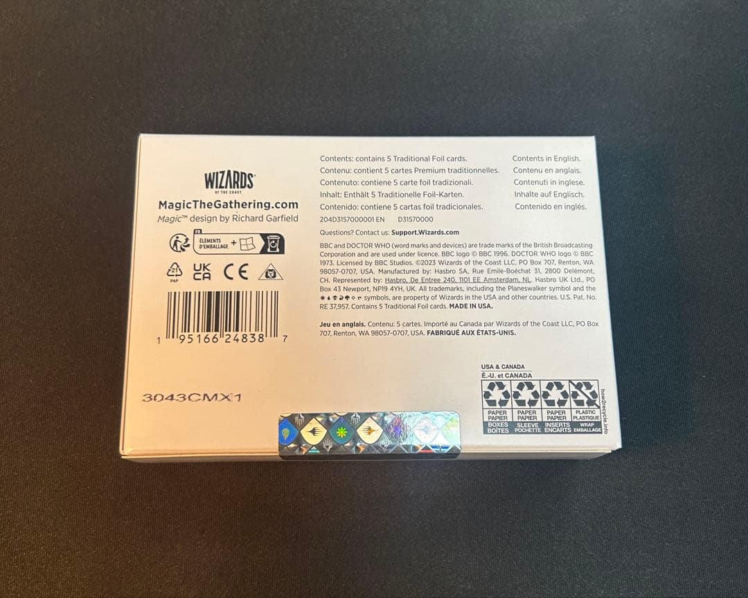 MTG 【Foil】Doctor Who: The Weeping Angels