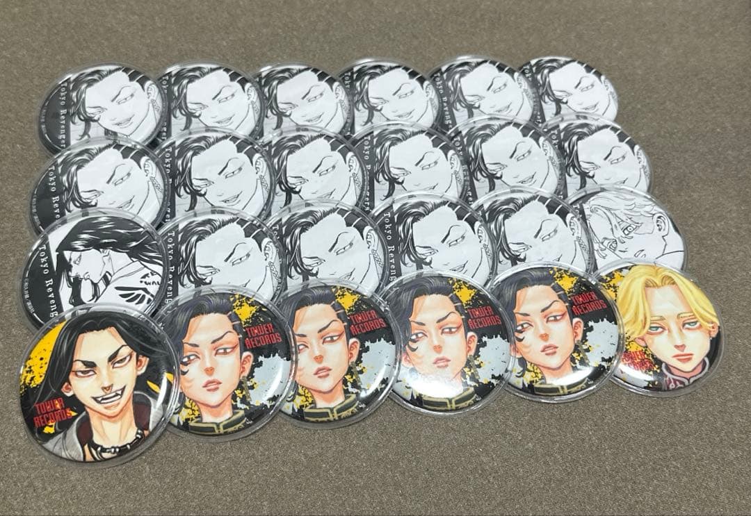 東京リベンジャーズ 九井一 乾青宗 場地圭介 缶バッジ