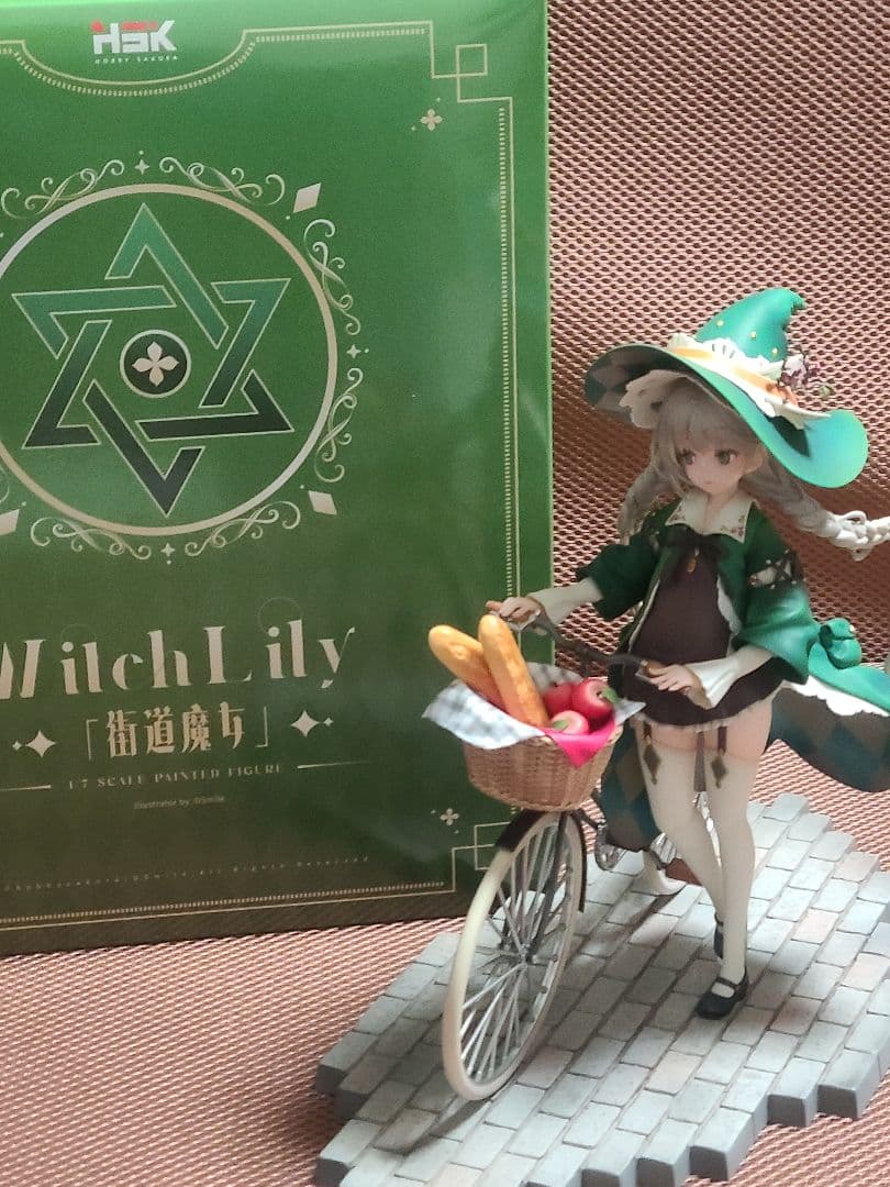 街道魔女lily 1/7スケールフィギュア　ホビーサクラ　DSマイル　開封済み