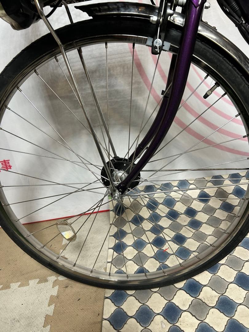 No.628 パナソニックビビ・DX BE-ELD63整備済み26インチ三段変速