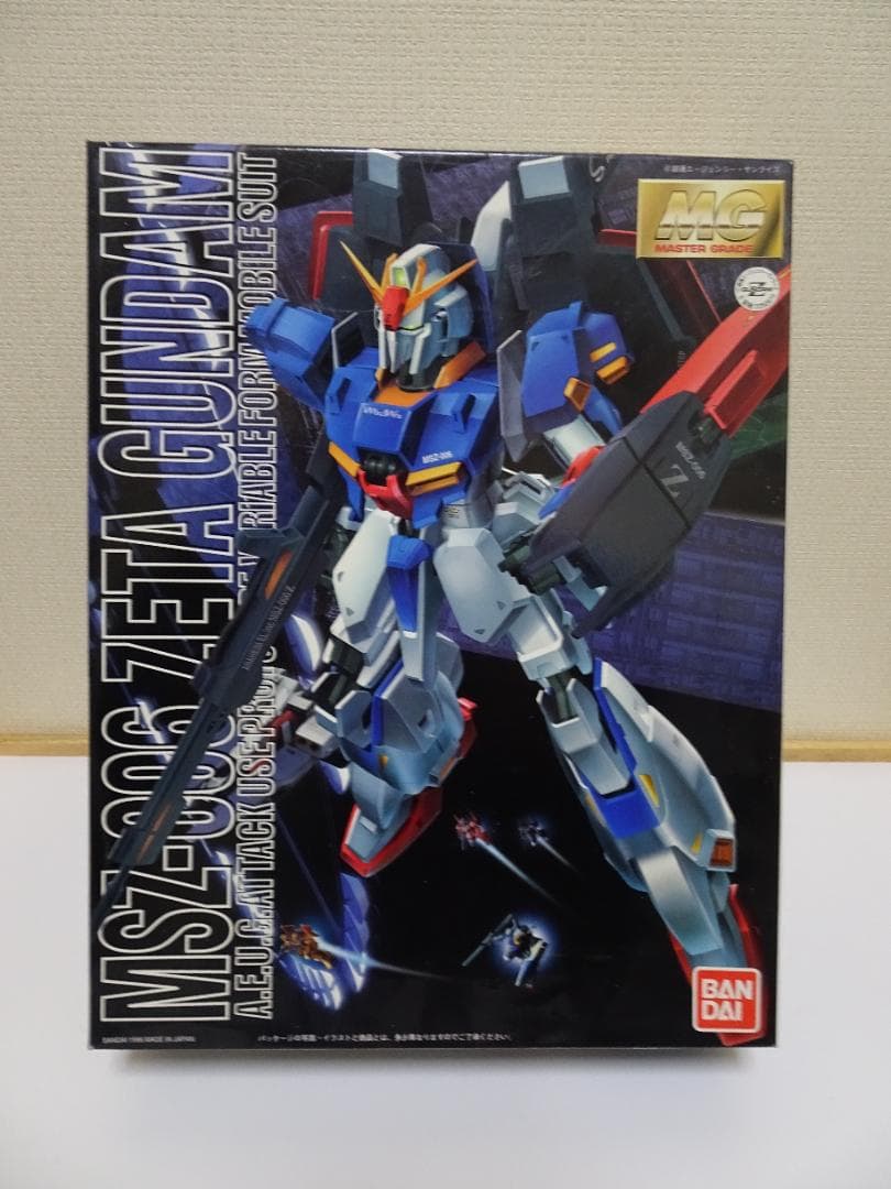 MG 1/100 MSZ-006 ゼータガンダム (機動戦士Zガンダム)未開封