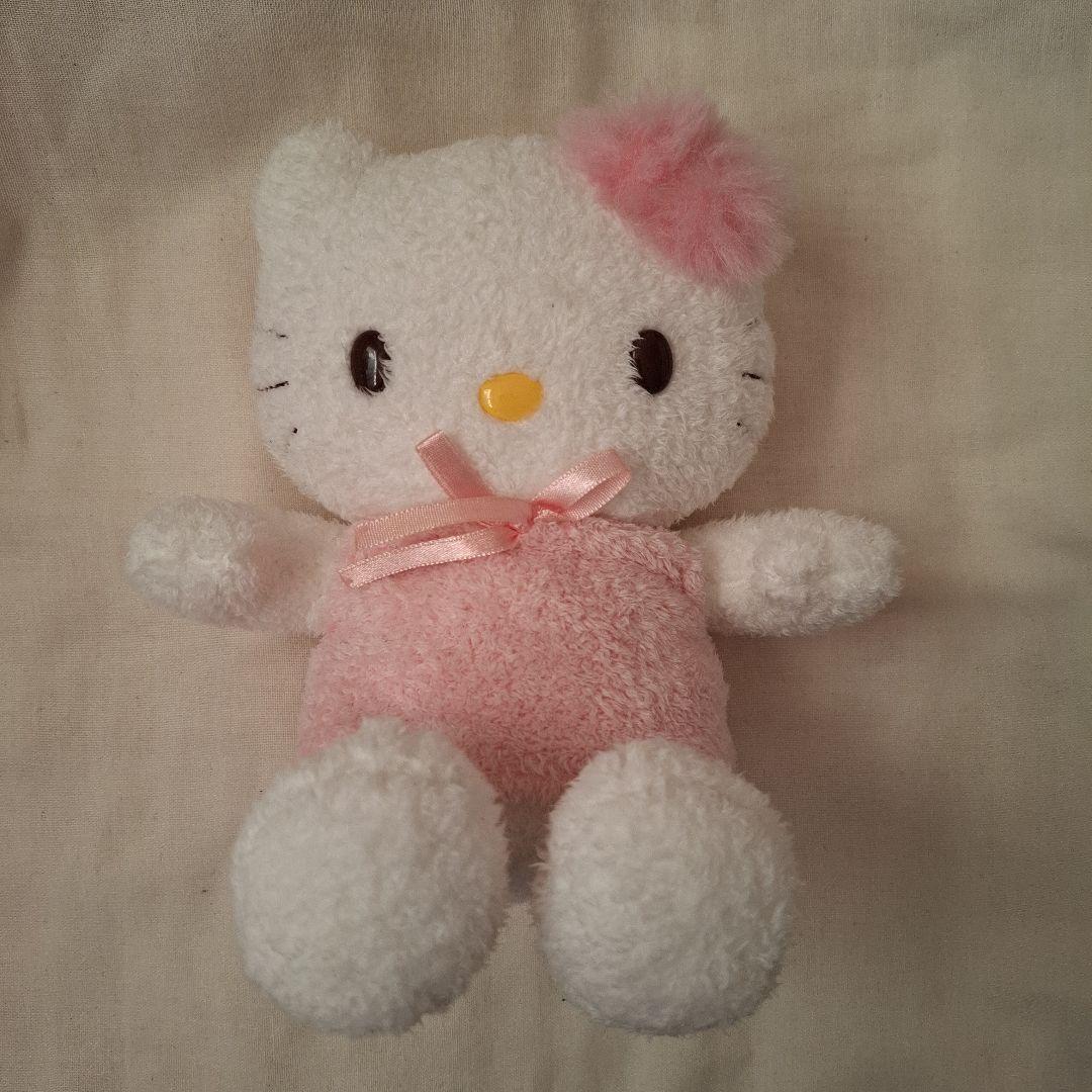 ハローキティ ぬいぐるみ　レア　 リボン付き