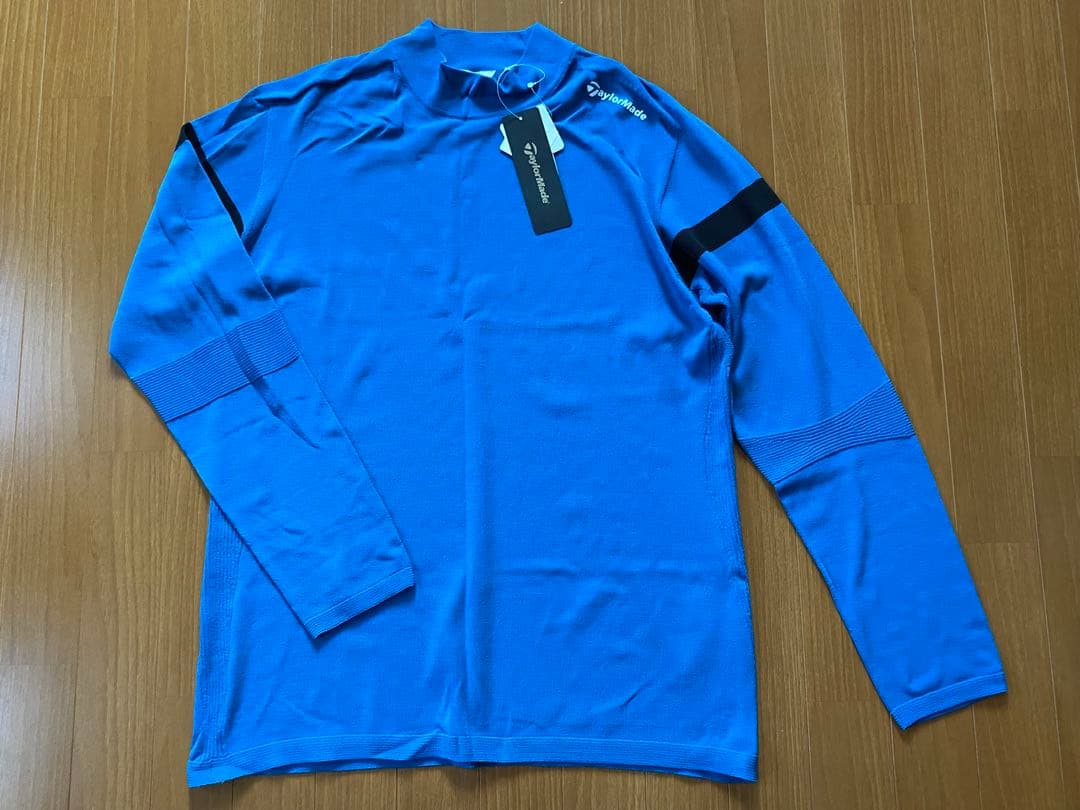 TaylorMade テーラーメイド 長袖セーター ブルー XOサイズ