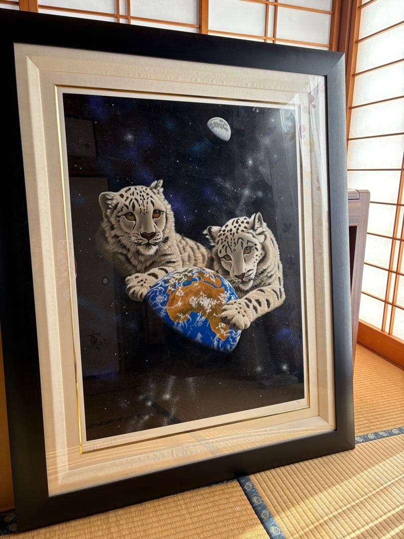 シムシメール　エンブレイス　シルクスクリーン(版画) サイン入り　保証書付き