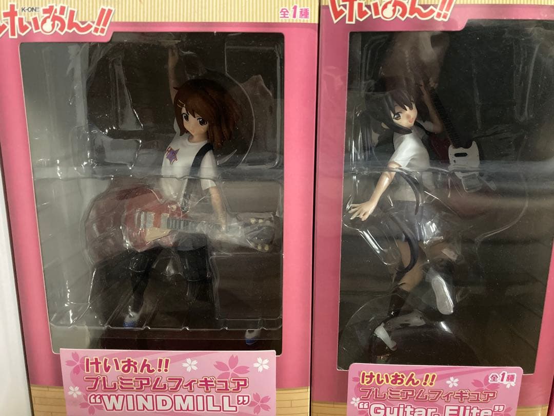 けいおん!! フィギュアセット WINDMILL & Guitar Elie