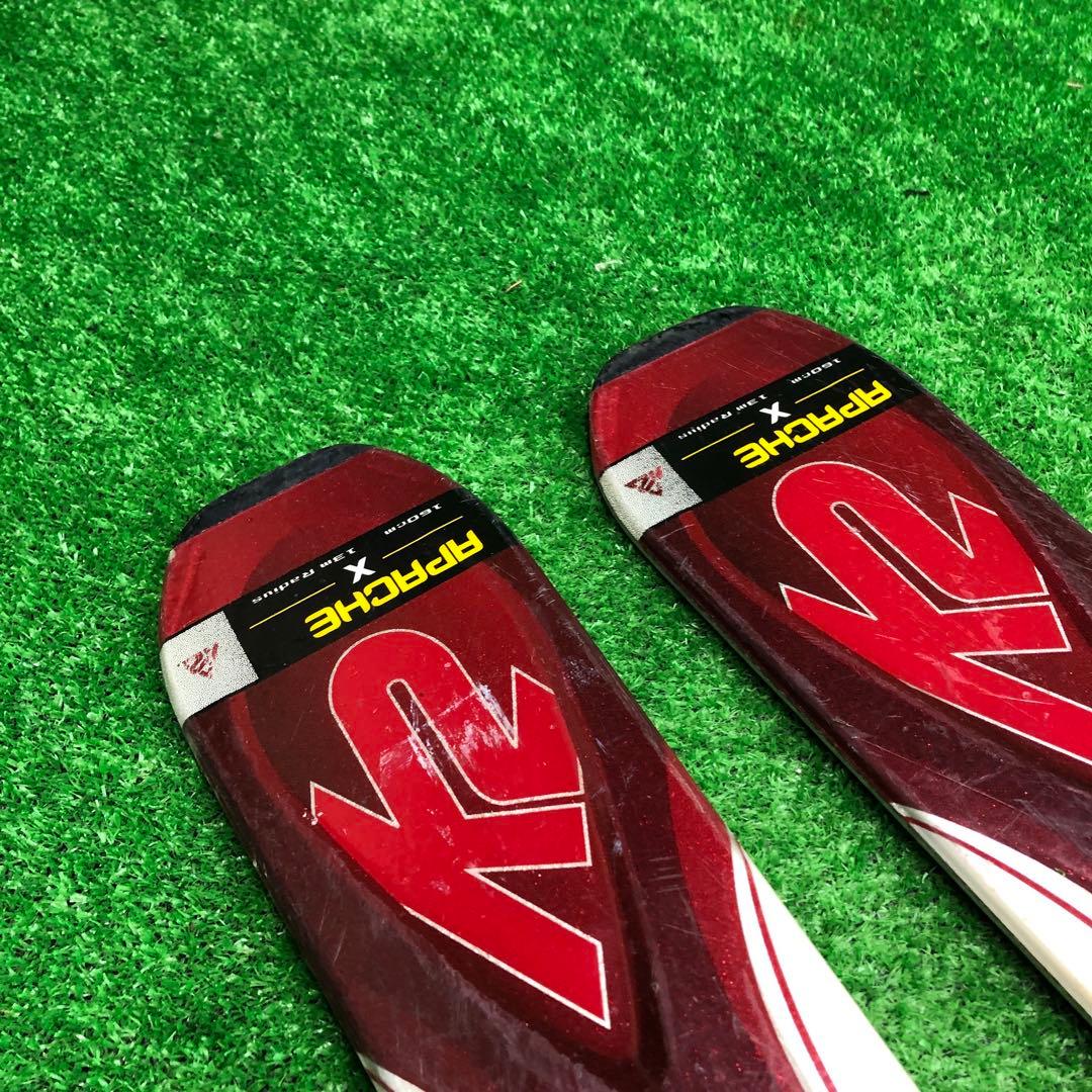 寶SKI-G248 K2 スキー板 160cm APACHE プレドリル